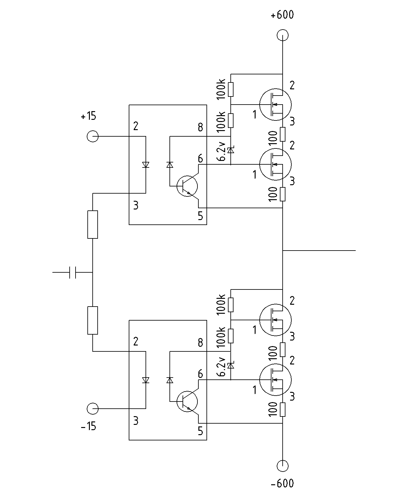 600v